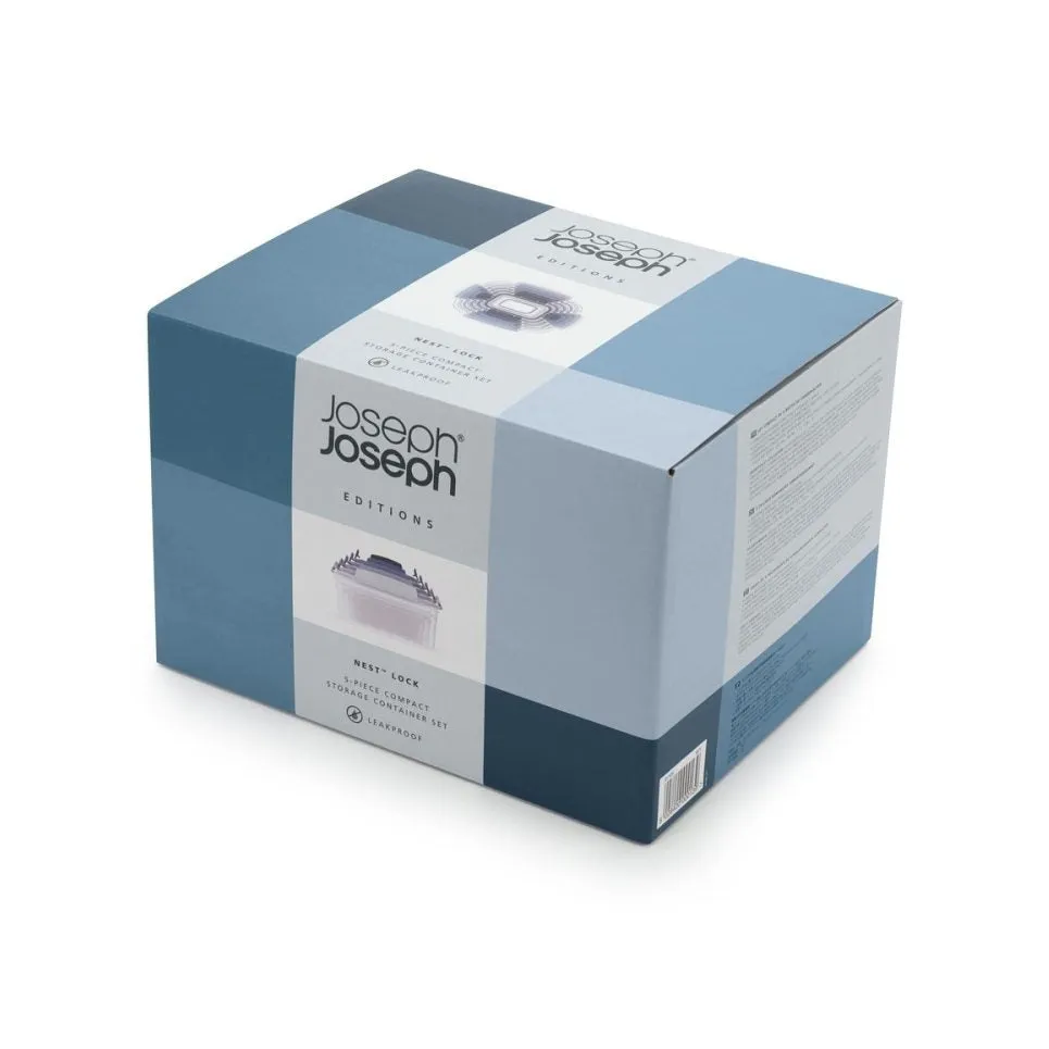 Joseph Joseph Nest Lock Multi-size Container Set - Sky