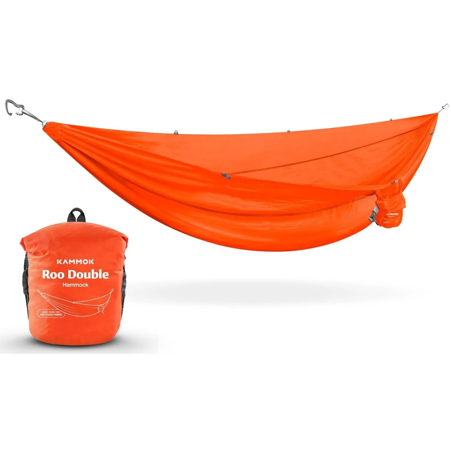 Kammok Roo Double Hammock with Stuff Sack | Durable & Waterproof | Great for Two People
