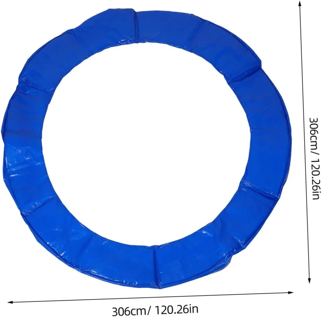 KESYOO Trampoline Mat Trampoline Replacement Safety Pad Edge Fully Backyard Round Trampoline Cover Pads