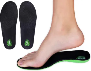 KidSole Green Martian: Arch Support Soft & Strong Insole. Slim & Lightweight Design with Memory Foam Top. ((21 CM) Toddler Size 11-2)