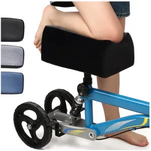 Knee Scooter Cushion Cover - Soft and Comfortable Knee Scooter Pad with Removable 2'' Thick Memory Foam Cushion