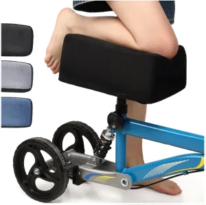 Knee Scooter Cushion Cover - Soft and Comfortable Knee Scooter Pad with Removable 2'' Thick Memory Foam Cushion