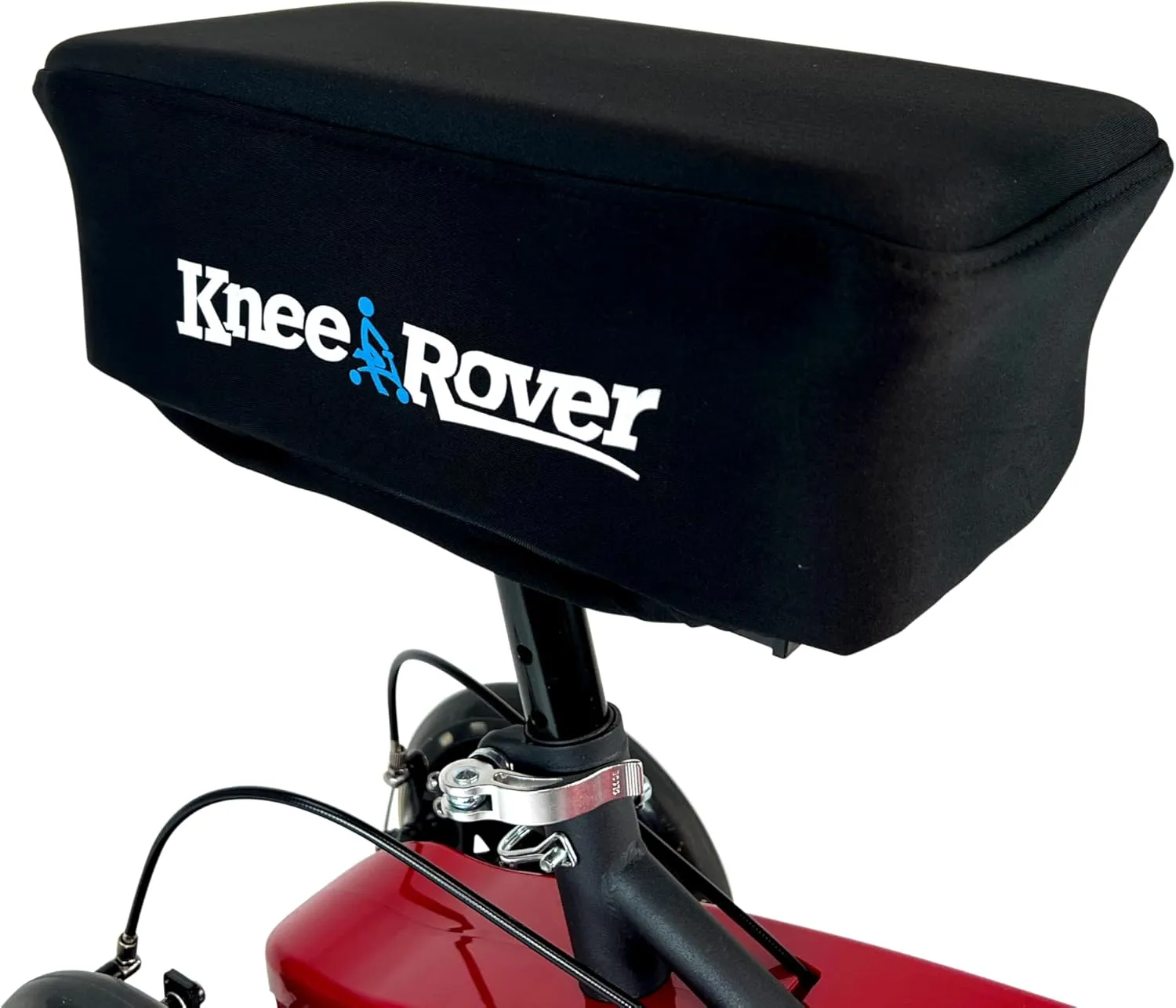 KneeRover Memory Pad Knee Scooter Pad Cover Cushion - Knee Rover Pad Accessory Features Removable Cover and Comfortable Memory Foam Cushion Insert - Knee Walker Pad Fits Most Models