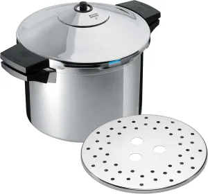 Kuhn Rikon Duromatic Stainless-Steel Stockpot Pressure Cooker - 8.5-Qt