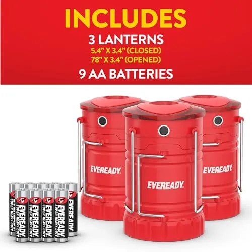 LED Camping Lantern 360 PRO,Super Bright Tent Lights,Rugged Water Resistant LED Lanterns