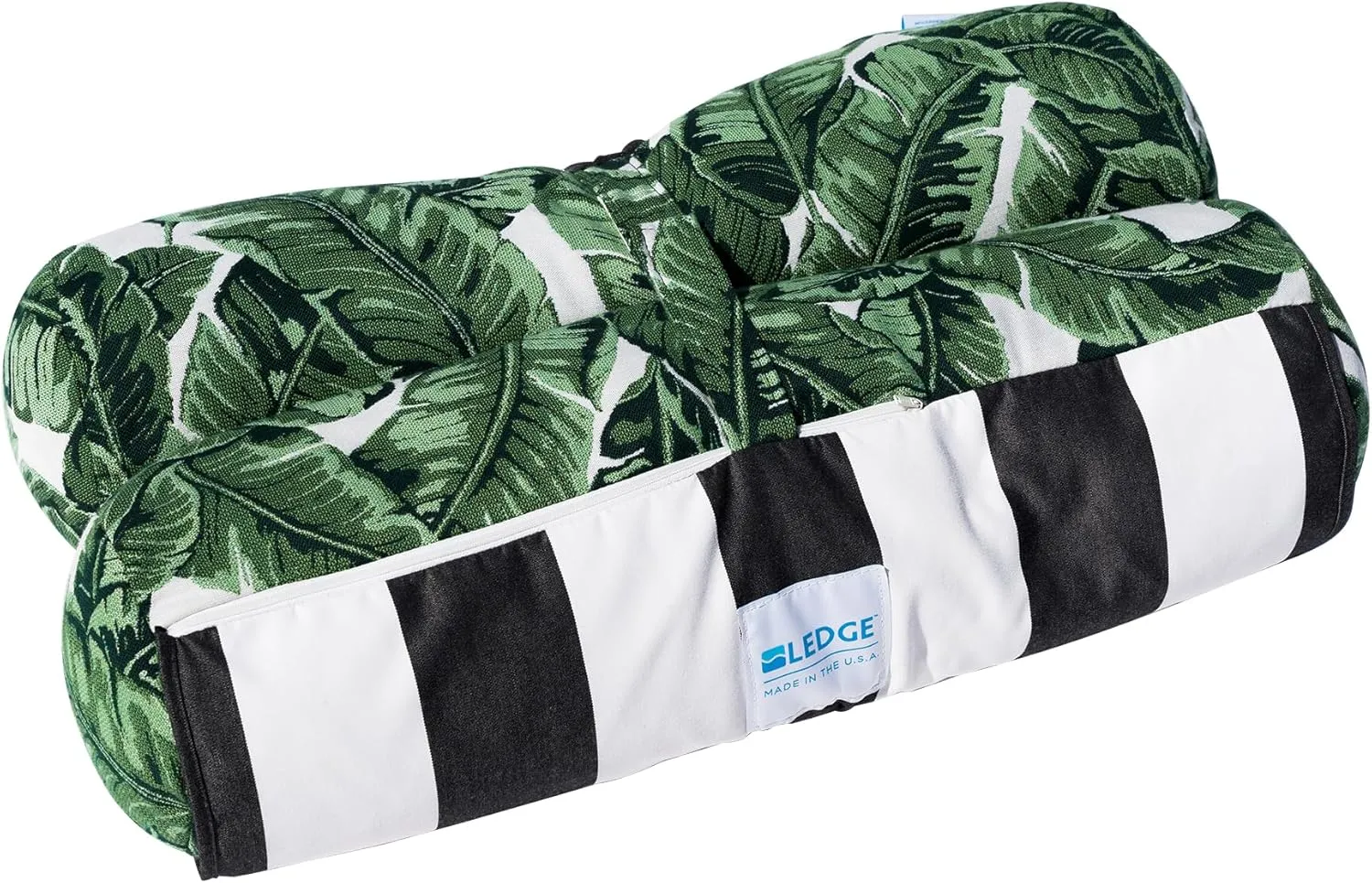 Ledge Lounger Laze Hammock in-Pool Float, Beach and Lake Float (Bold Jungle)