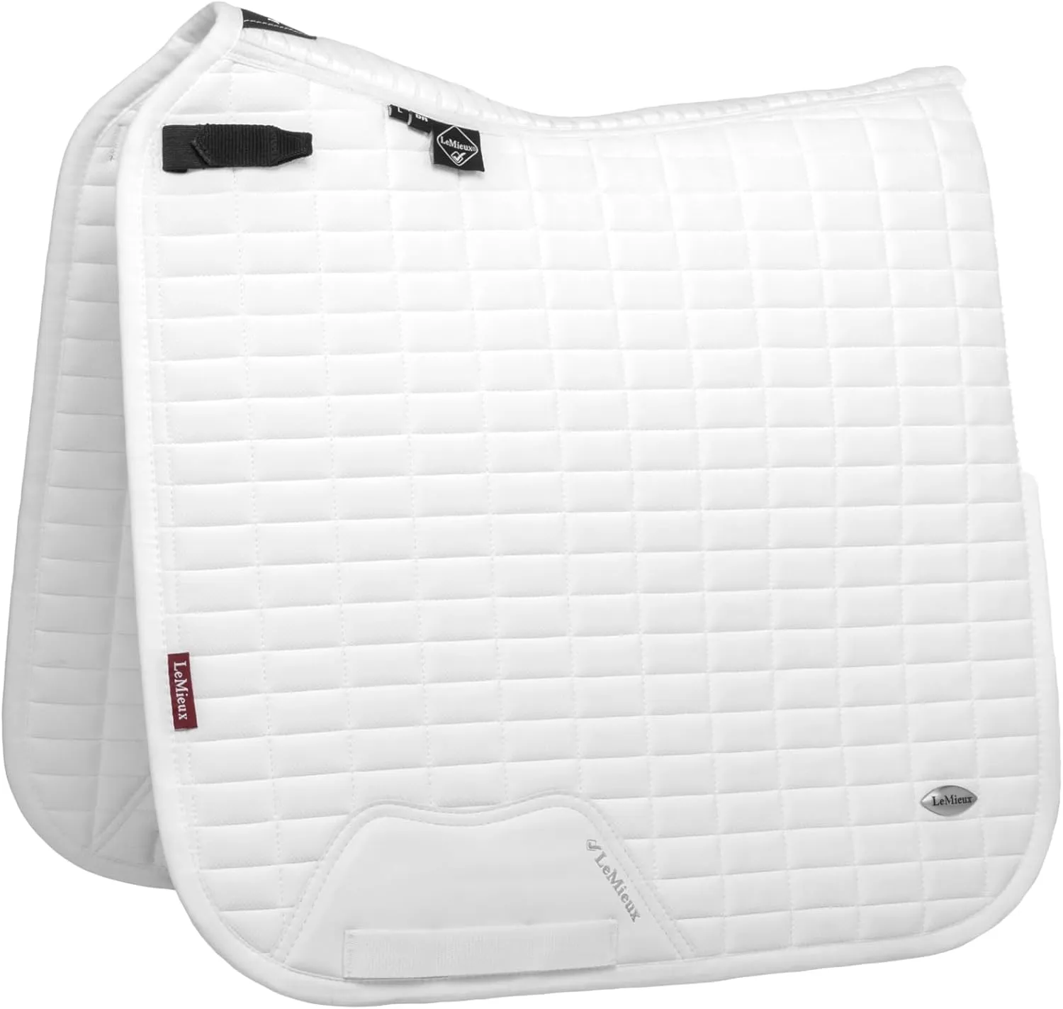 LeMieux Dressage Self-Cool Square Saddle Pad - English Saddle Pads for Horses - Equestrian Riding Equipment and Accessories