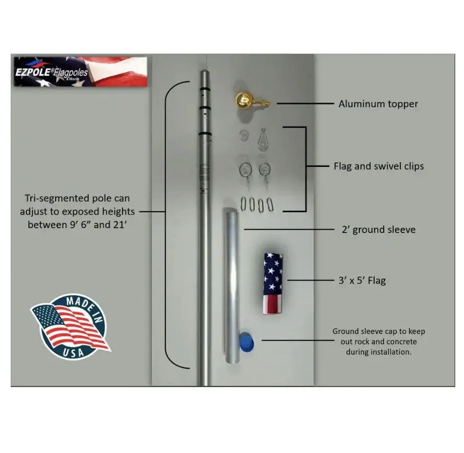 Liberty Telescoping Flagpole