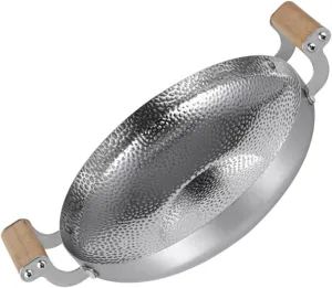 Lightweight Single Person Fire Boiler Stainless Steel Wok Pan Metal Pot for Household Hot Pot Versatile Outdoor Cookware