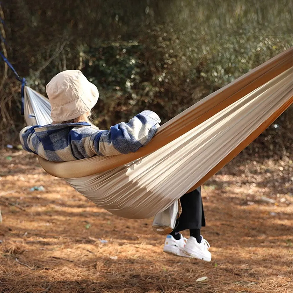 Loiding Weight 200Kg Hammock 2 Person Ultralight Inflatable Camping Hammock Tent 210T Nylon Outdoor Camping Hunting Hammock