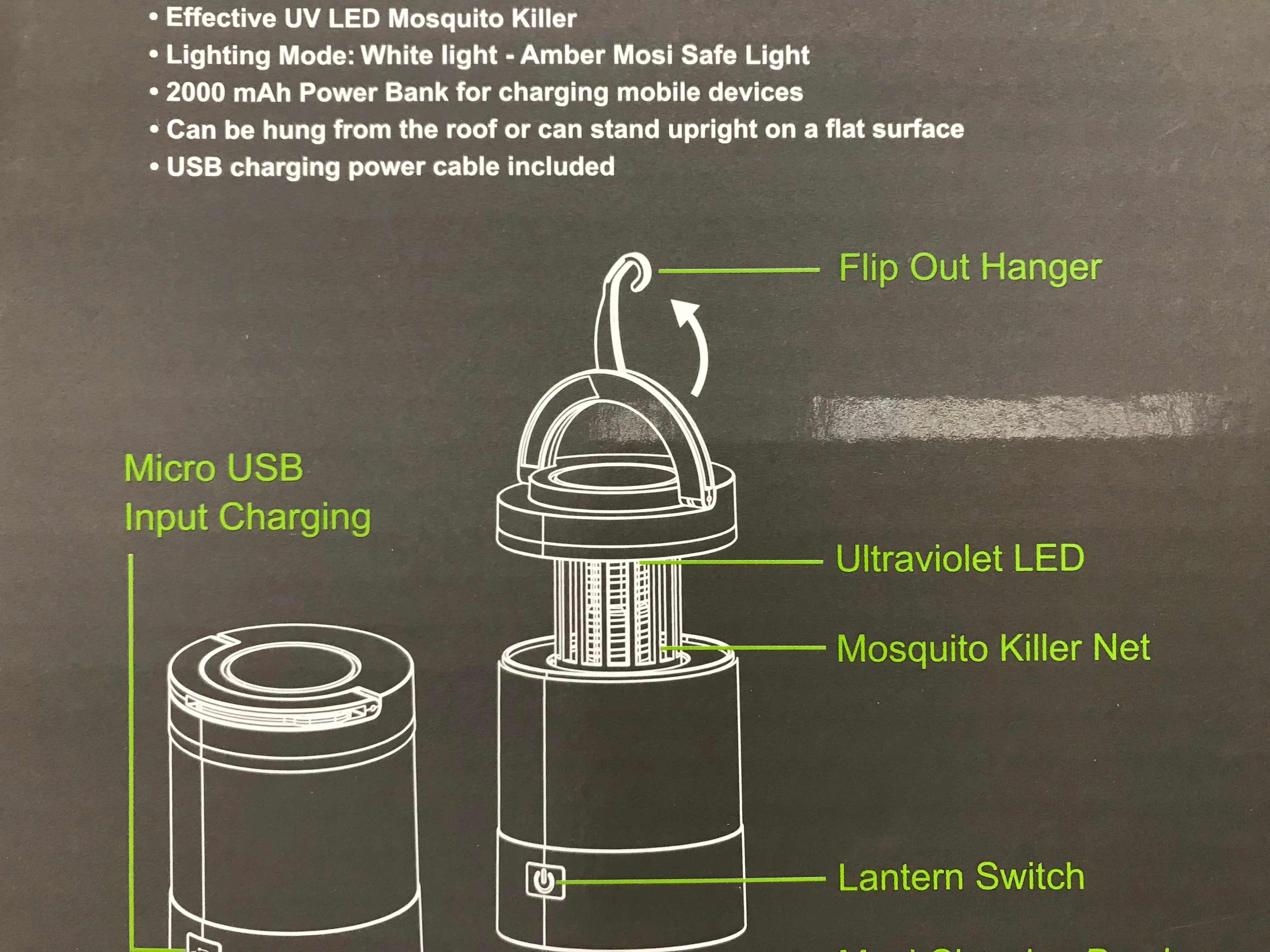 Lumi-Mosi Mosquito Killing Lantern