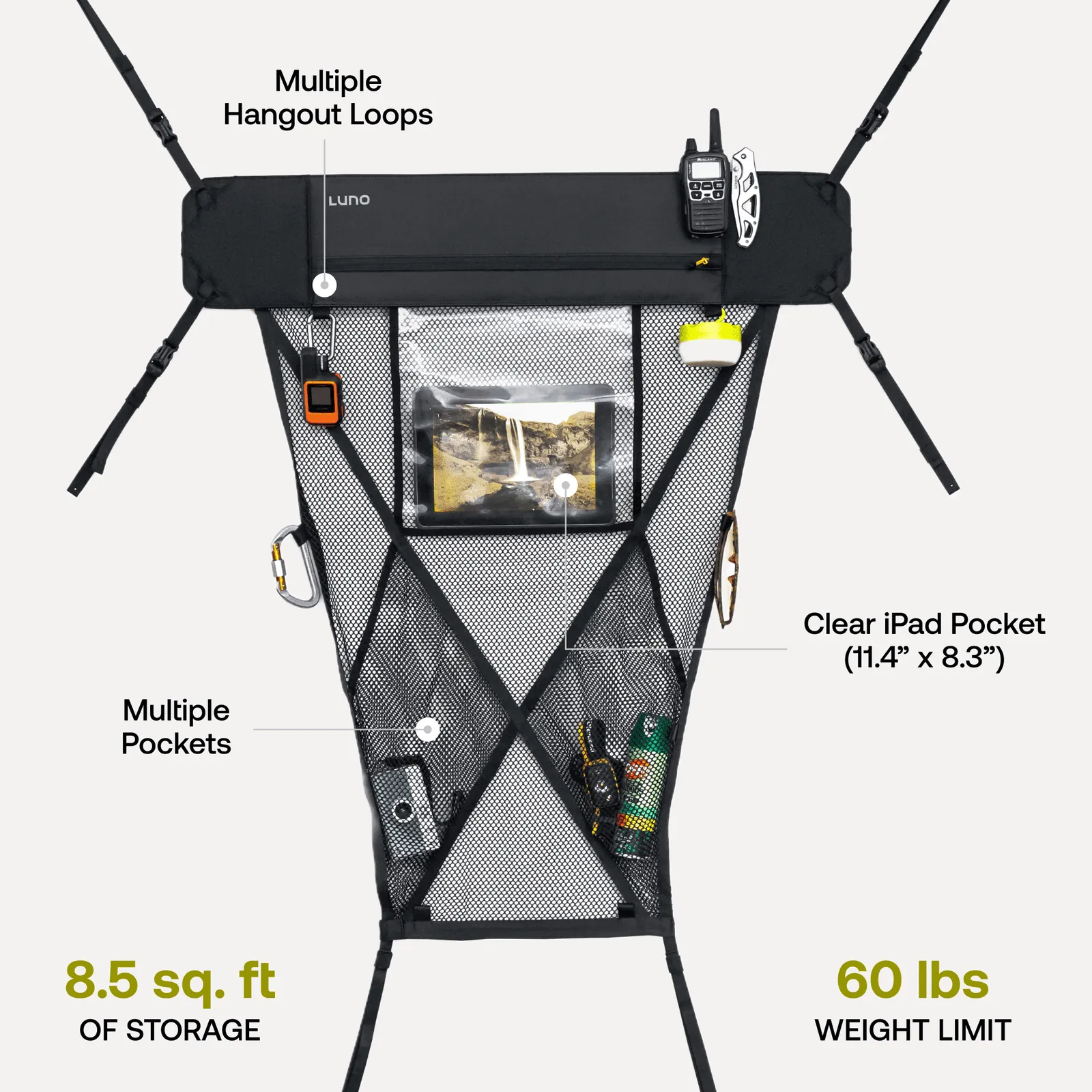 Luno® Cargo Hammock