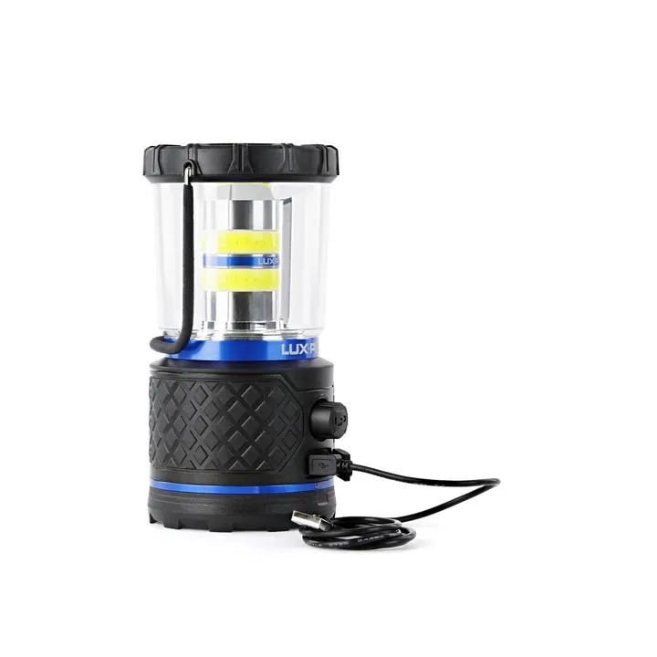 Lux-Pro Rechargeable Dual-Power 1100 Lumen LED Lantern
