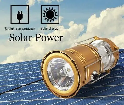 Massive offer Camping LED Solar Retro-inspired Lantern