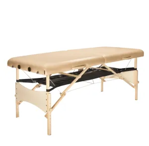 Master Massage Hammock, Porta Shelf, Wood-Frame Portable Massage Table Storage Shelf for Bolsters, Cushions, Sheets & Accessories (table not included)