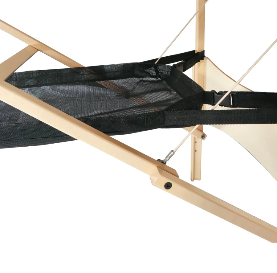 Master Massage Hammock, Porta Shelf, Wood-Frame Portable Massage Table Storage Shelf for Bolsters, Cushions, Sheets & Accessories (table not included)