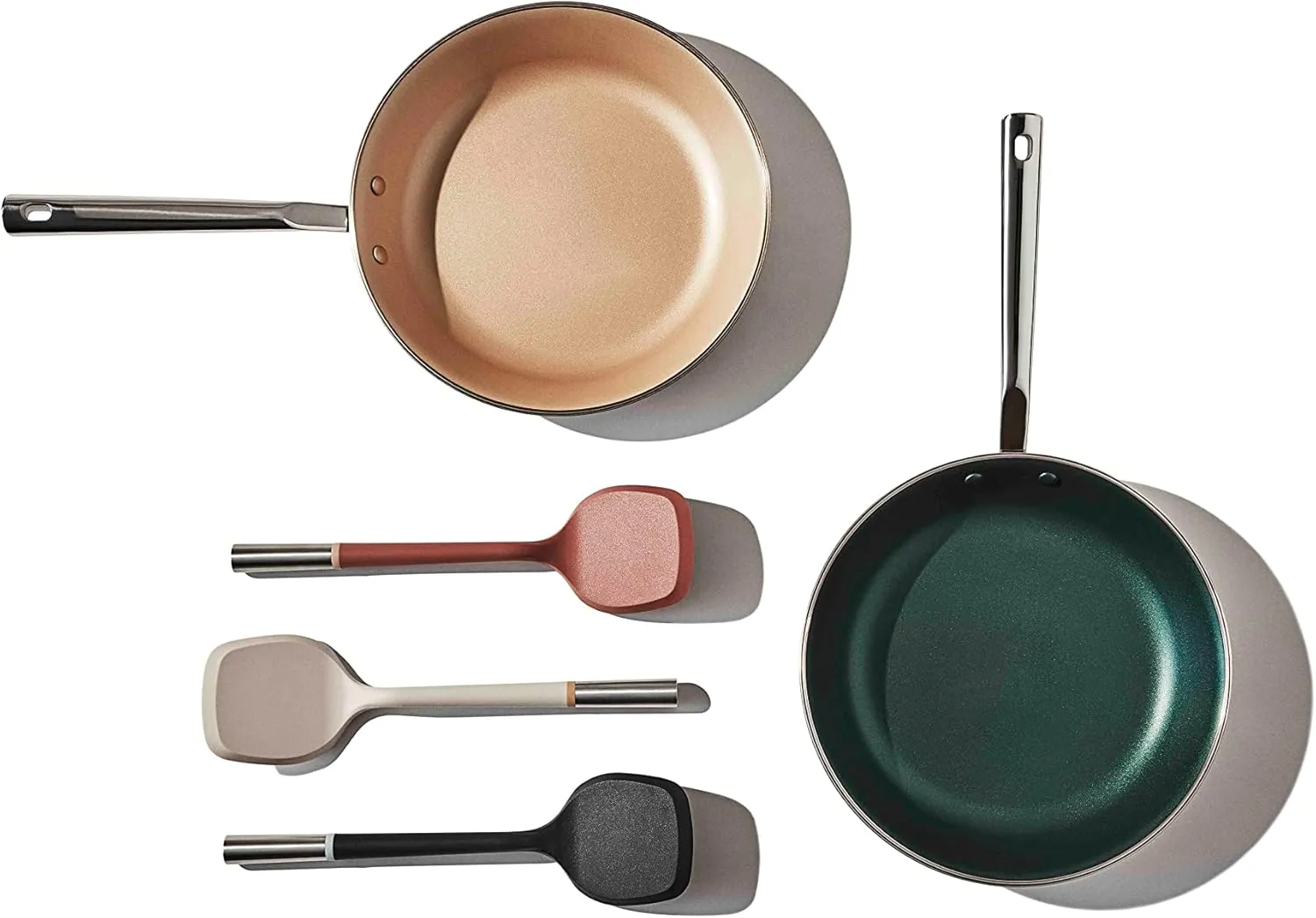 Material, The Soft-Edge Turner Silicone Spatula For Cooking, Food Grade Kitchen Spatula Flipper for Eggs, Pancakes, Omlettes, Brownies, BPA-Free Dishwasher-Safe, Blue Grey
