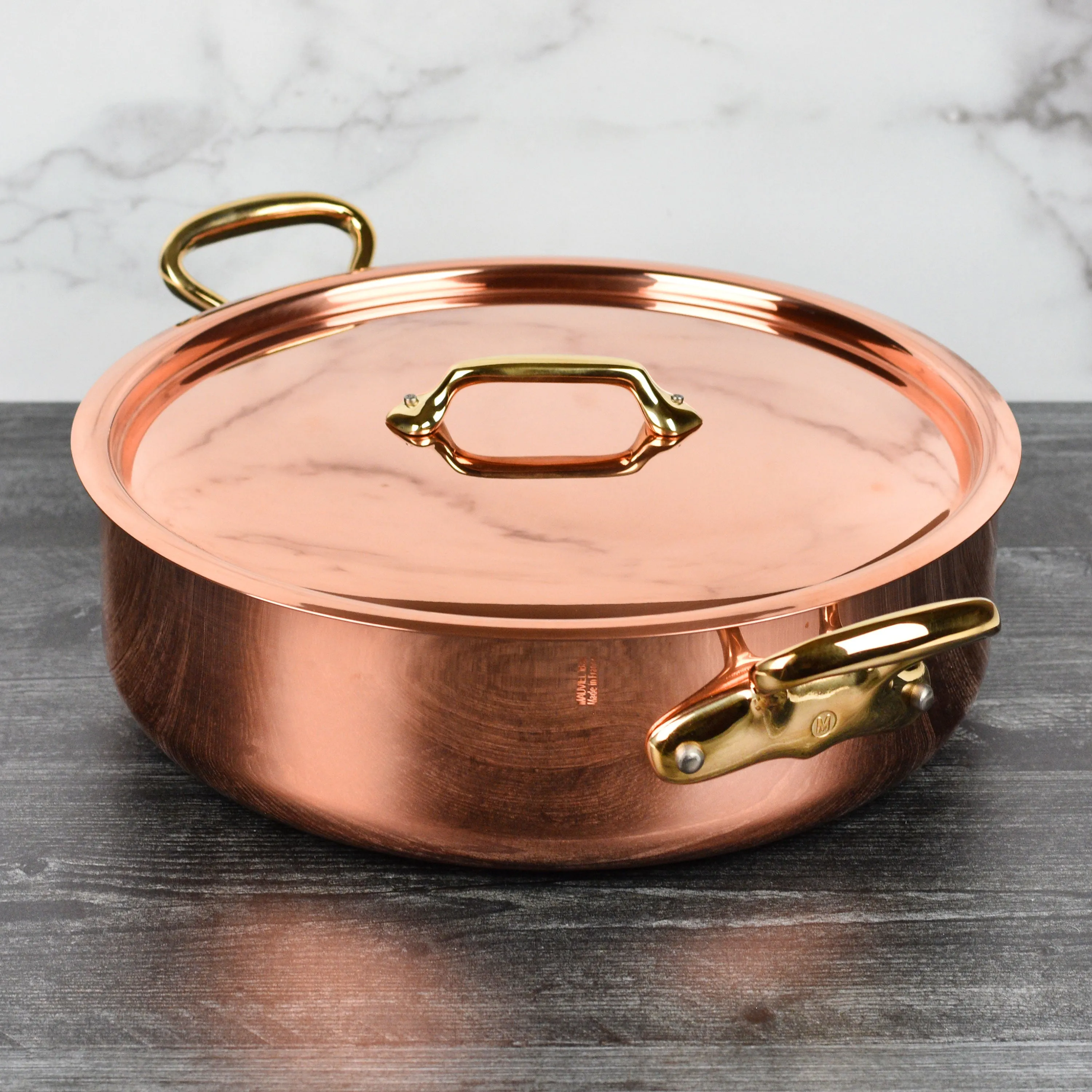 Mauviel M200B 5-quart Copper Rondeau