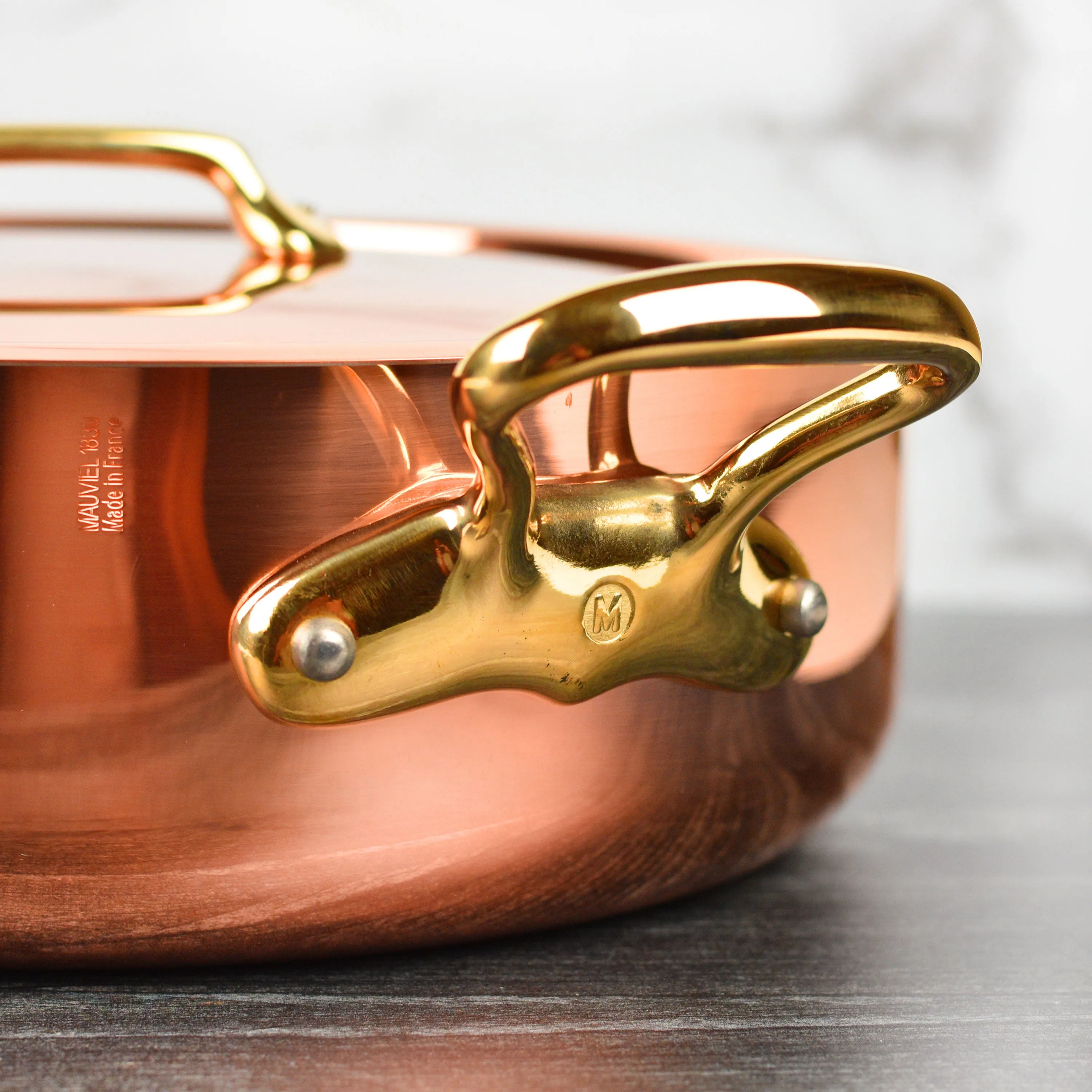 Mauviel M200B 5-quart Copper Rondeau