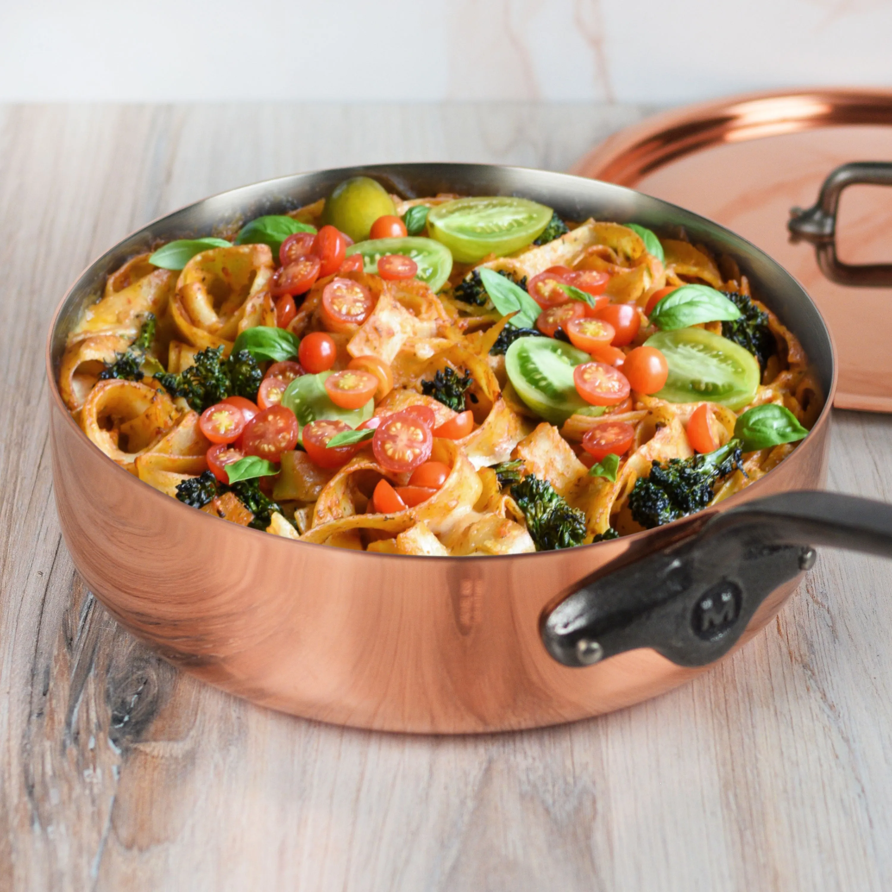 Mauviel M200Ci 9 Piece Copper Cookware Set