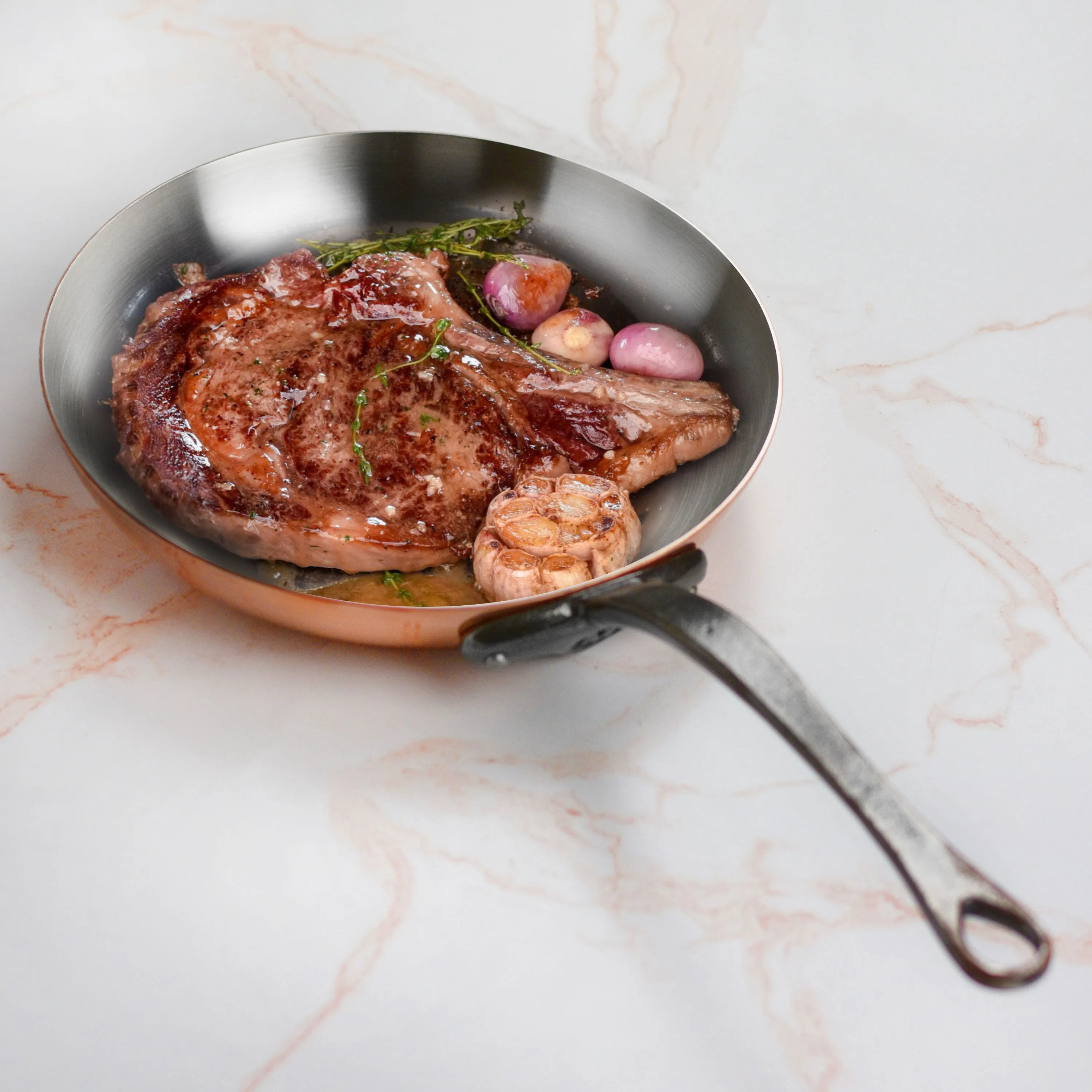 Mauviel M200Ci 9 Piece Copper Cookware Set
