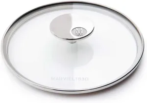 Mauviel Made In France M'360 11-Inch Glass Lid with Cast Stainless Steel