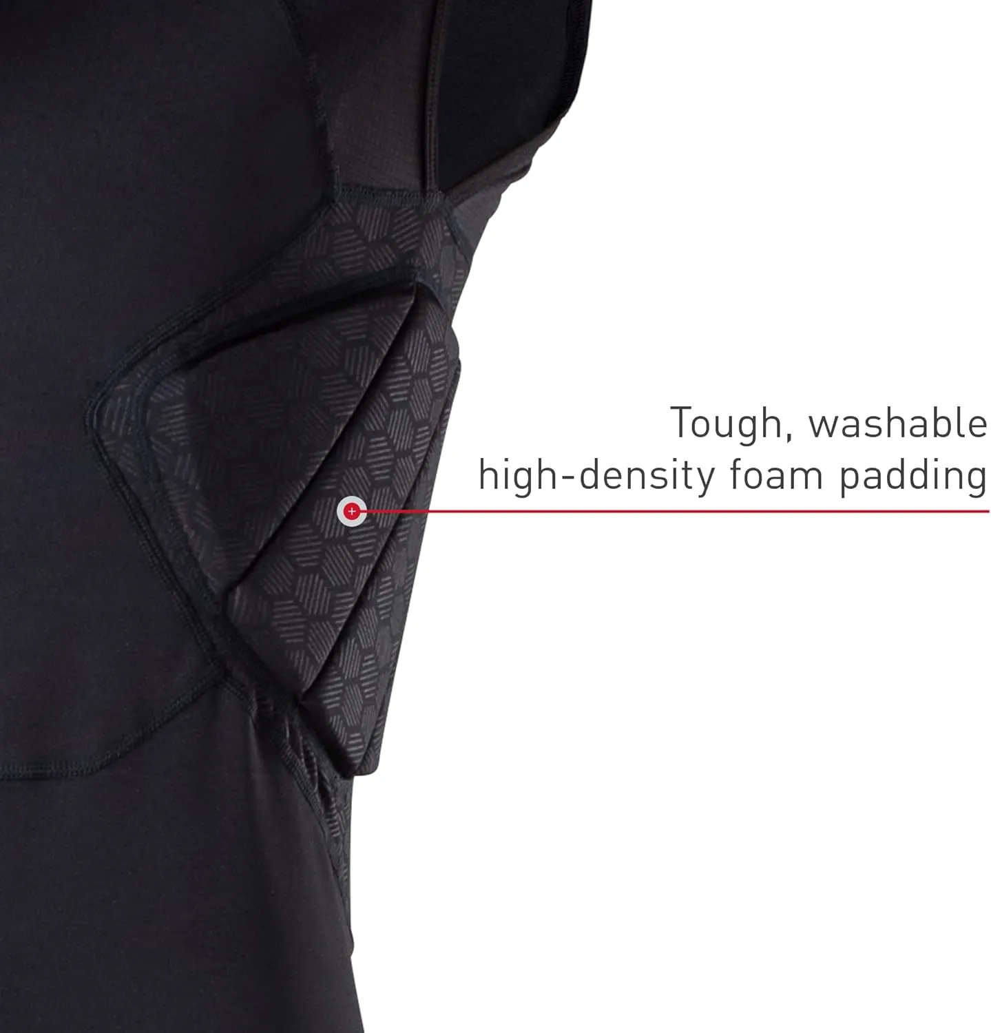 McDavid Mens Integrated 5-Pad Shirt, Comfort & Protection from Hard Objects, Lightweight & Breathable, Football & Lacrosse