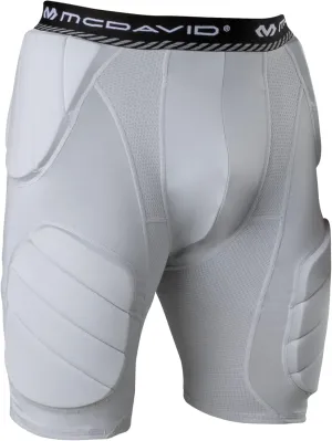 McDavid Youth Integrated 5-Pad Girdle, Durable & Breathable Padded Support with Hard-Shell Thigh Guards Football Kids