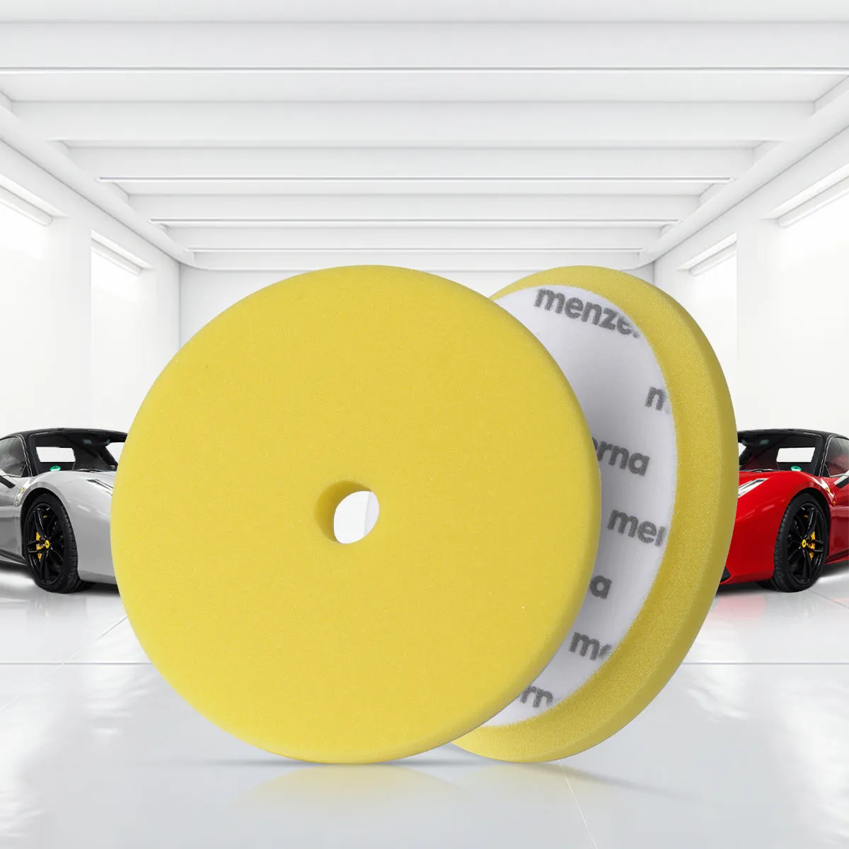 Menzerna Premium Medium Cut Foam Pad Yellow 180mm/7”
