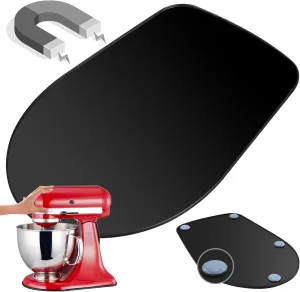 Metal Mixer Slider Mat, Kitchenaid Mixer Slider for Kitchenaid 4.5-5Qt Tilt-head Stand Mixer, Countertop Storage Mover Caddy Compatible with 4.5-5Qt Stand Mixer Artisan Classic, Kitchenaid Slider mat
