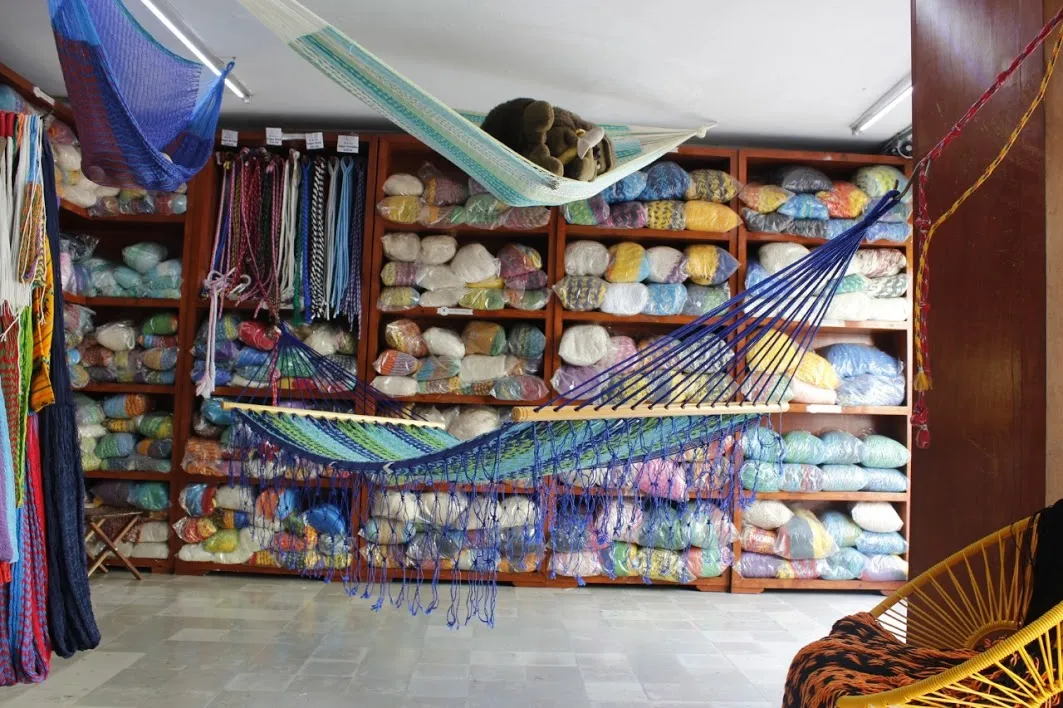 Mexican Spreader Bar Hammock - Lake