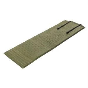 MIL-TEC Camping Sleeping Pad 186cm Self Inflatable Thermo Waffle Mattress