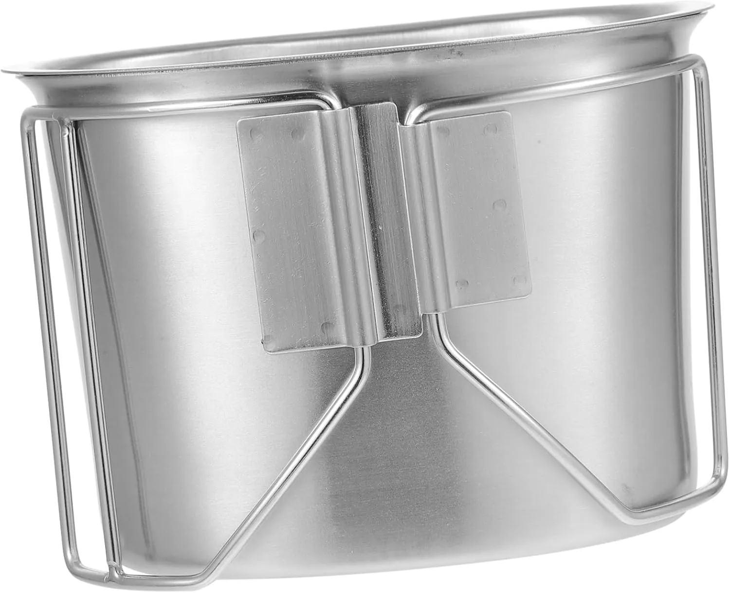 Milisten Camping Lunch Box Portable Cooking Pot Camping Cookware Lightweight Mini Pot Lid