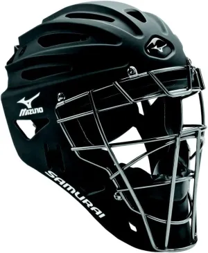 Mizuno G4 Samurai Catcher's Helmet, Black
