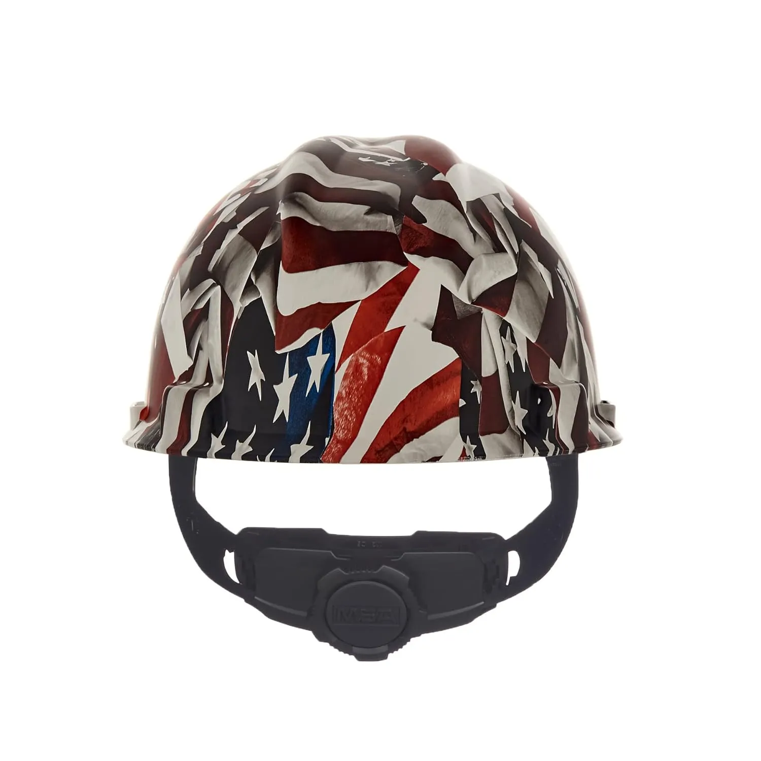 MSA 10204771 Hydro Dip V-Gard Cap Style Safety Hard Hat With Fas-Trac III Ratchet Suspension | Polyethylene Shell, Self Adjusting Crown Straps - Standard Size in One Nation