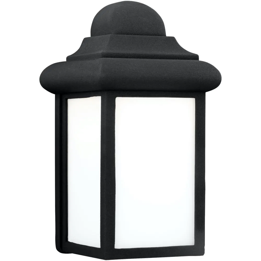 Mullberry Hill Black LED Outdoor Wall Lantern