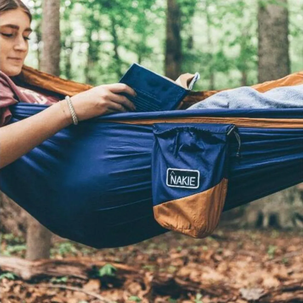 Nakie Recycled Hammock & Straps - River Blue