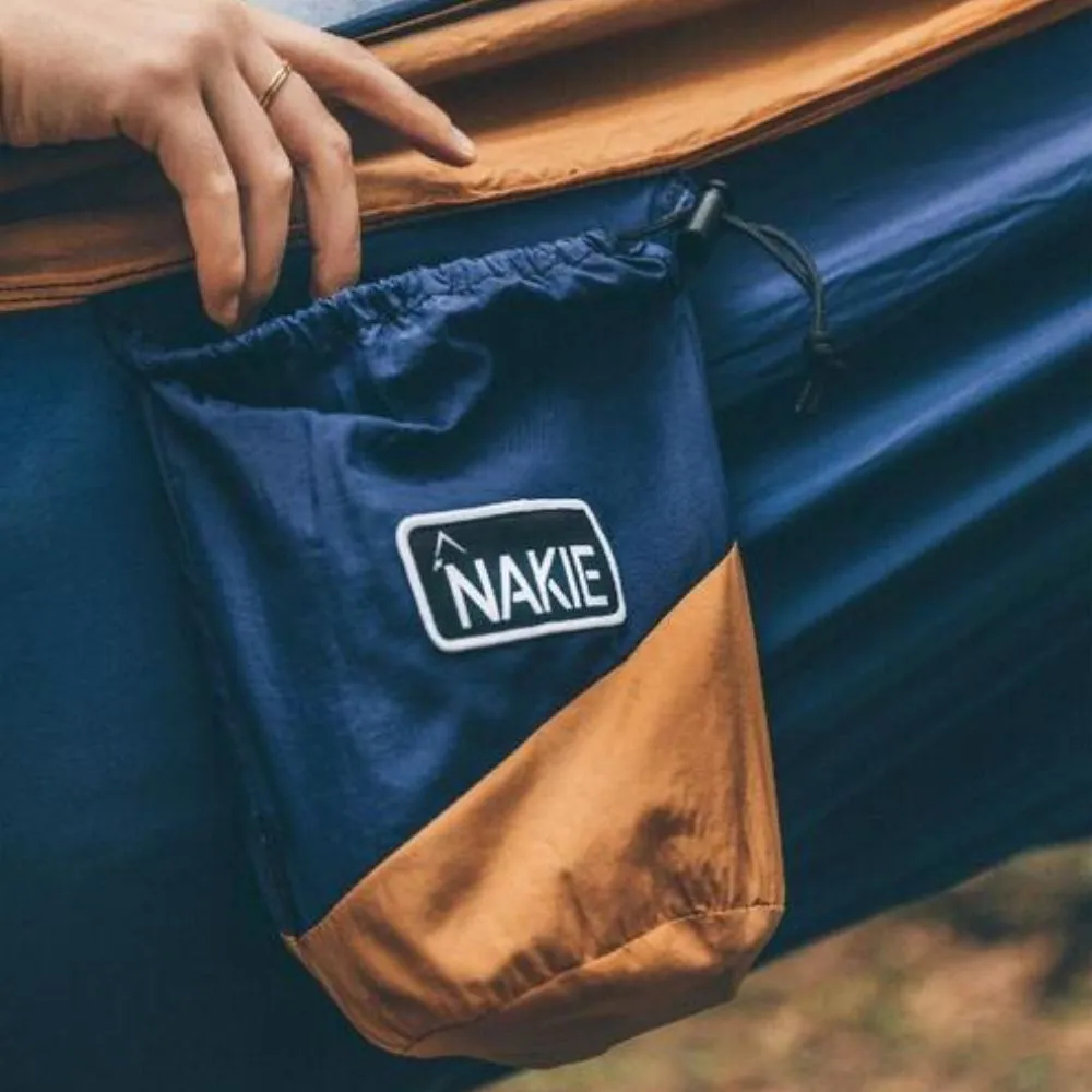Nakie Recycled Hammock & Straps - River Blue