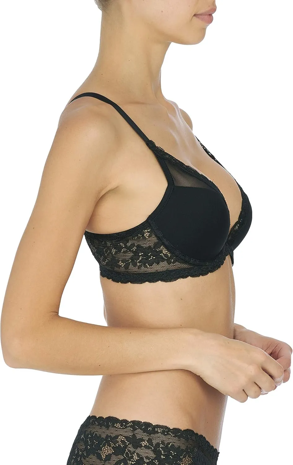Natori Women's Feathers Luxe Contour Underwire Bra