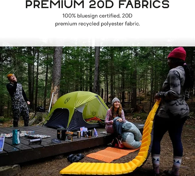 NEMO Tensor Ultralight Sleeping Pad (2022) | Camping Sleeping Pad with Quiet Support, Regular