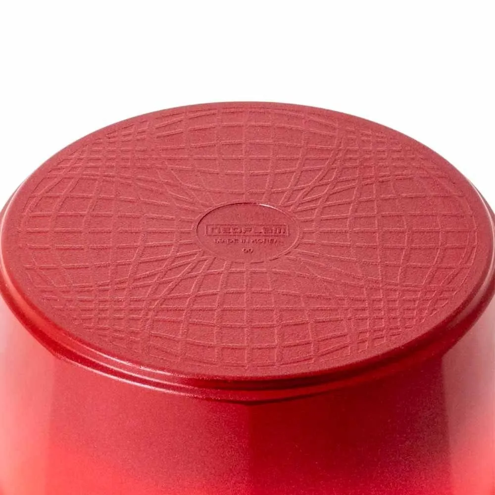 Neoflam Venn Deep Casserole Pot 28cm 7L - Red