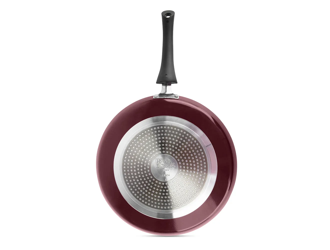 New My Kitchen 2Pc Set,Burgundy(Ta 28Cm &Fp 24Cm) (Milton Procook)