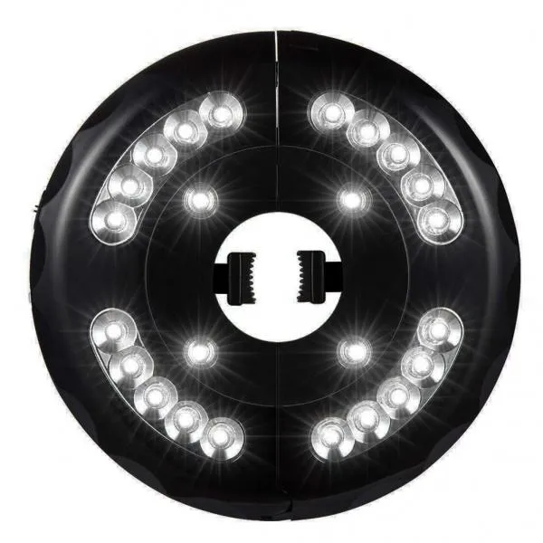 New Version Outdoor Portable 24 LED Battery-Operated 3 Lighting Modes Cordless Patio Umbrella Pole Light Camping Tent Lamp