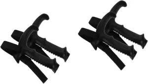 NOLITOY 2sets Trekking Pole T-Shape Handle Replacement Plastic Handle Anti-Skid Most Brands for Hiking 2pcs*2