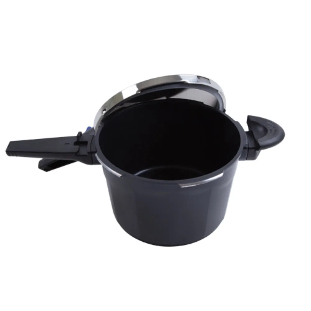 Non-stick Pressure Cooker 22cm Black