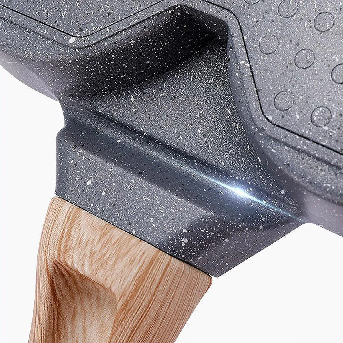 Nonstick Three in One Egg Frying Pan Skillet Breakfast Cooker for Kitchen Use