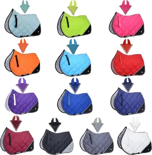 Numnah General Saddle Pads Jewel Trimming Amara Palm Free Ear (Ship from USA)