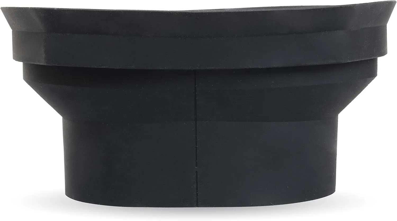 NVX XBAF69 2 Piece Universal 6x9” Silicone Rubber Speaker Baffles with Self Adhesive Foam Base Pad