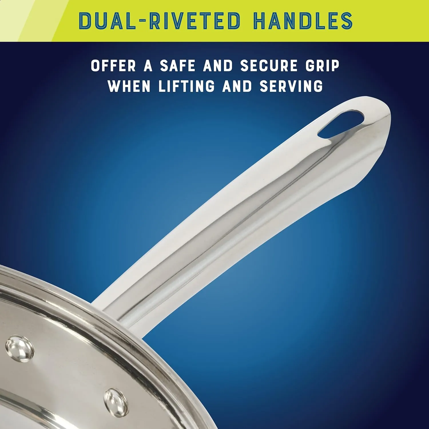 Oster Sangerfield 12 Piece Stainless Steel Cookware Set W/Kitchen Tools