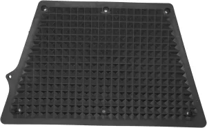Outboard Transom Plate, Transom Mounting Plate, Grid Design Trapezoidal PVC Outboard Engine Mounting Pad, Engine Bracket Pad for Inflatable Boat Kayak Yacht